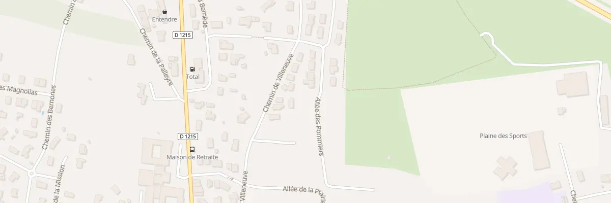 Plan du 11 All des Pommiers à Castelnau-de-Médoc