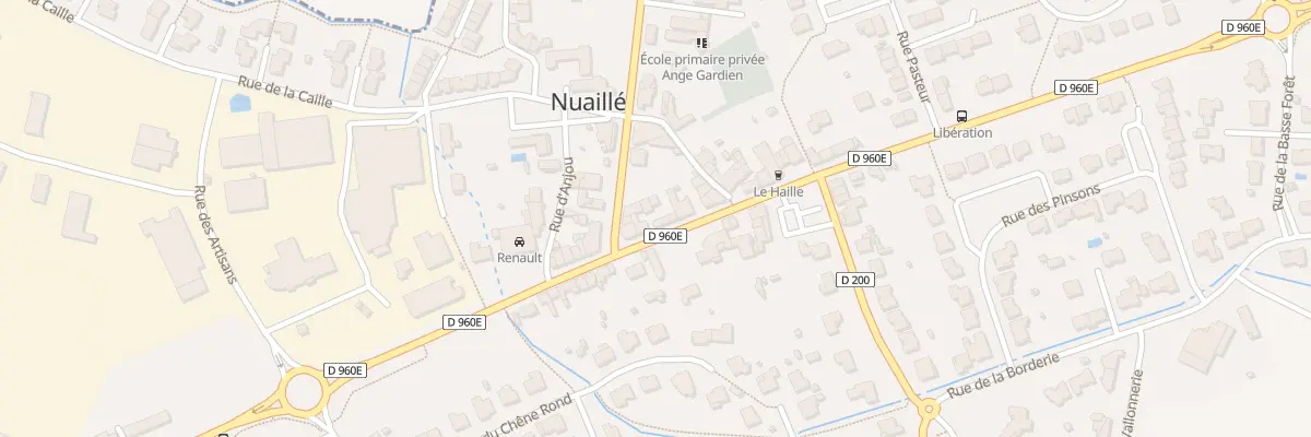Plan du 2 Rue Germaine de Terves à Nuaillé