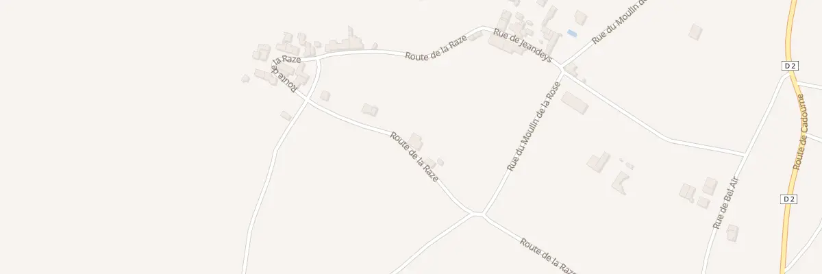 Plan du 192 La Baurie à Saint-Seurin-de-Cadourne