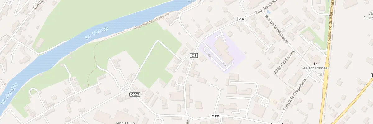 Plan du 11 Rue des gravants à Fontenay-le-Comte