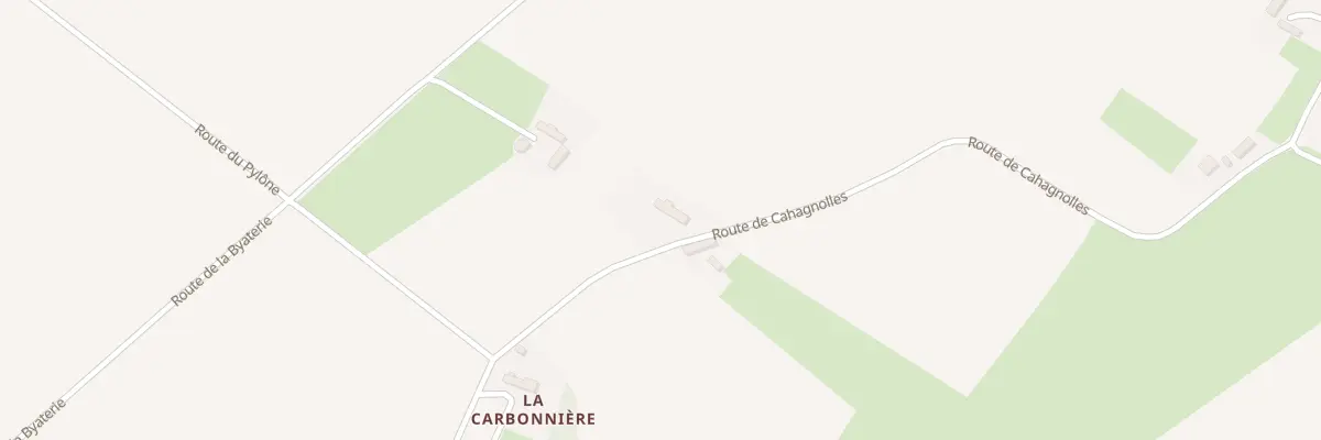 Plan du 1907 Rte de Cahagnoles à Foulognes