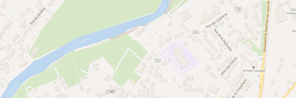 Plan du 15 Rue des gravants à Fontenay-le-Comte