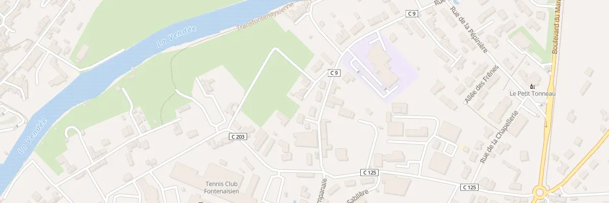 Plan du 7 Rue des gravants à Fontenay-le-Comte