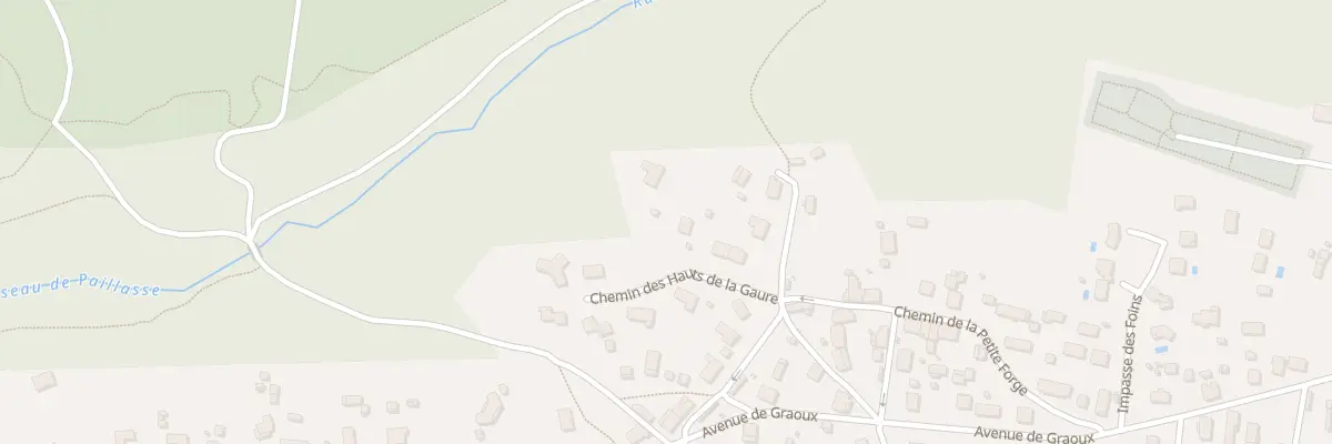 Plan du 14 Che des Fours à Belin-Béliet