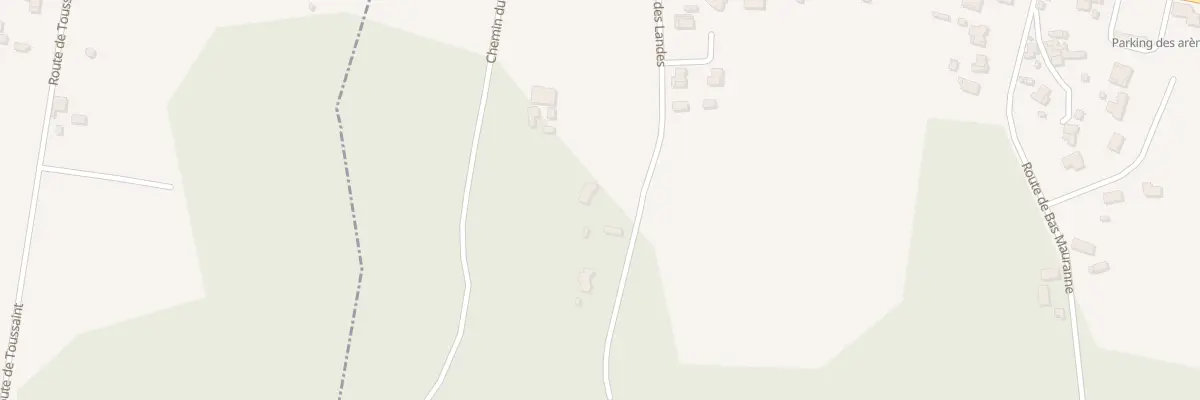 Plan du 232 Chem des Landes à Laurède