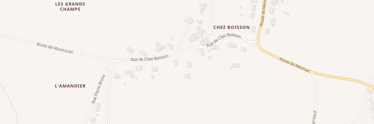 Plan du 15 Rue de Chez Boisson à Thaims