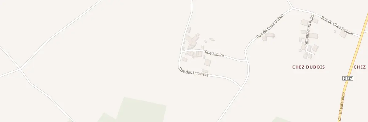 Plan du 2 Rue des Hillairets à Thézac