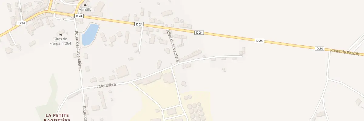 Plan du 5 Rue du Domaine de la Vectière à Mantilly