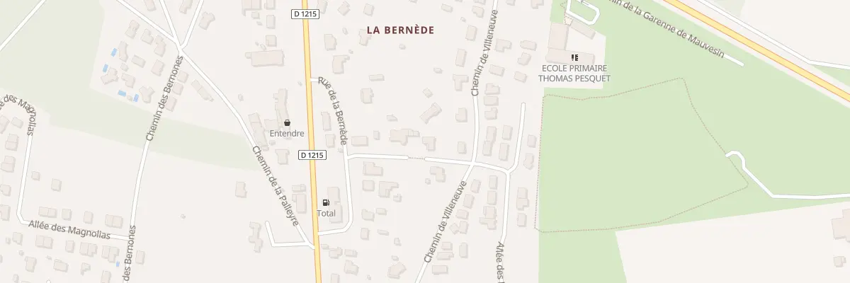 Plan du 42 Che de Villeneuve à Castelnau-de-Médoc