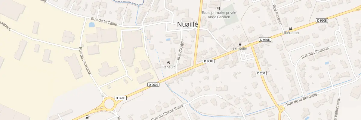Plan du 1B Rue de la Libération à Nuaillé