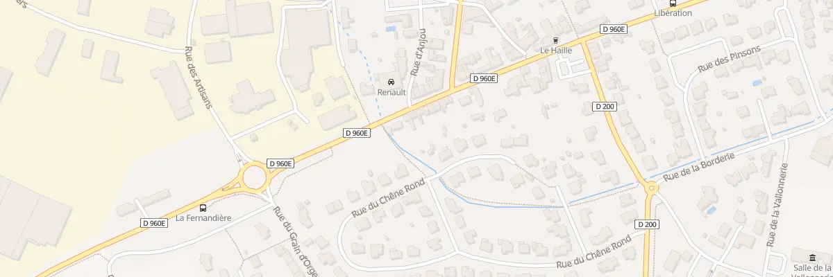 Plan du 4 Rue de la Libération à Nuaillé