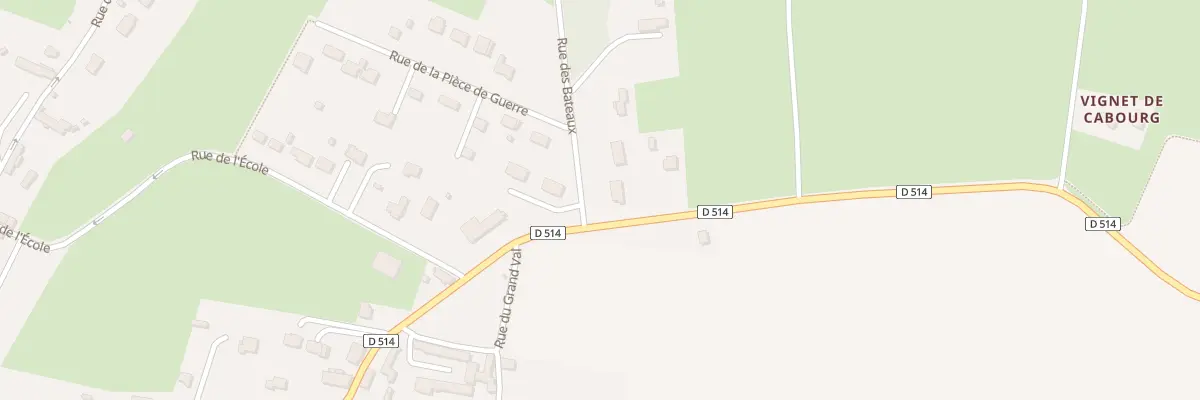 Plan du 2 Rue des Bateaux (Ste Honorine) à Aure sur Mer
