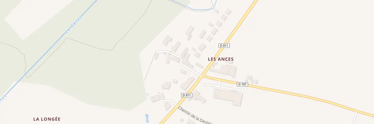 Plan de Che des Ecureuils à Saint-Pierre-La-Noue