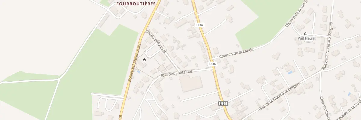 Plan du 4 Rue du Pré Allant à Saint-Amand-sur-Sèvre