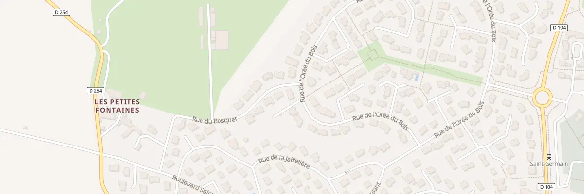Plan du 35 Rue de l’Orée du Bois à Changé