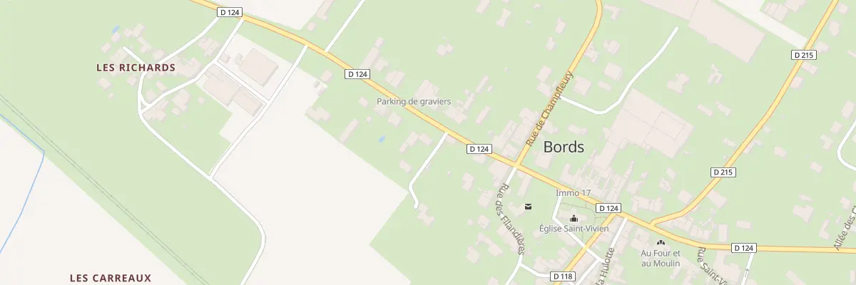 Plan du 16 Rue de la Garenne à Bords