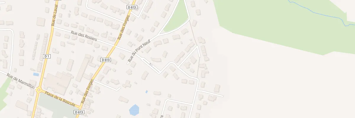 Plan du 1 Imp des Noyers à Quelaines-Saint-Gault