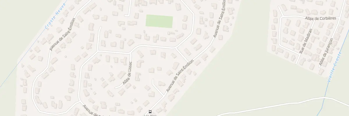 Plan du 1 Rue de Sauternes à Martignas-sur-Jalle