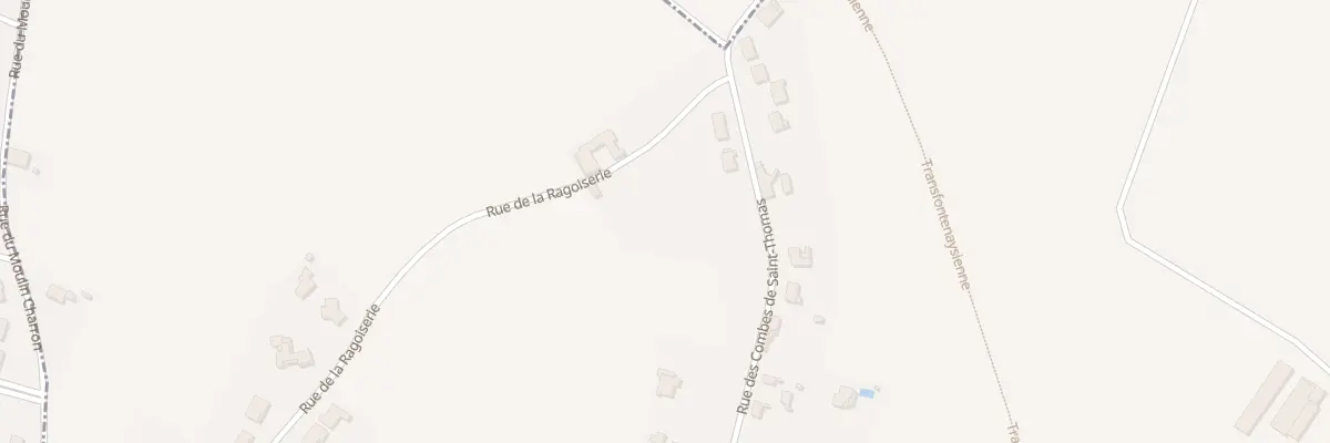 Plan du 54 Rue de la ragoiserie à Fontenay-le-Comte