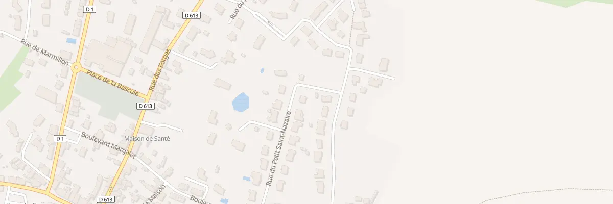 Plan du 16 Rue du Petit St Nazaire à Quelaines-Saint-Gault