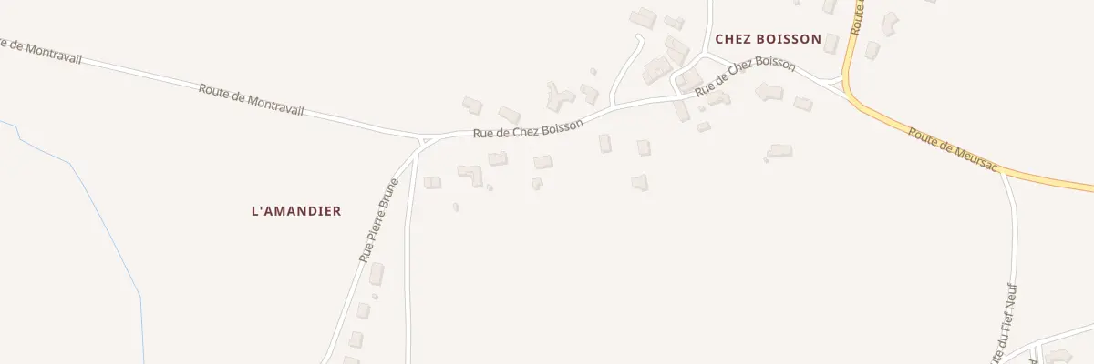 Plan du 27 Rue de Chez Boisson à Thaims
