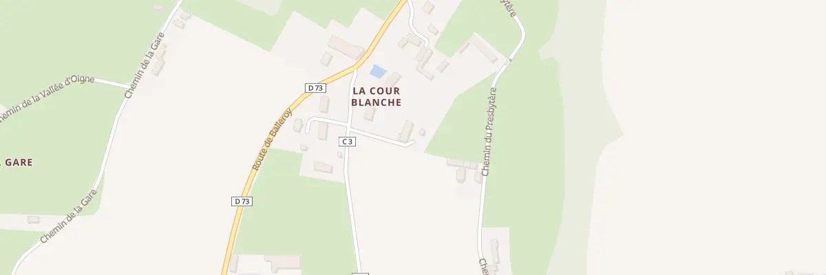 Plan du 65 Rte de Lignerolles à Castillon