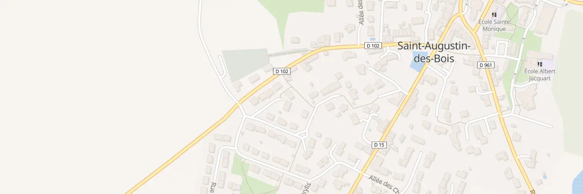 Plan du 23 All des Hêtres à Saint-Augustin-des-Bois