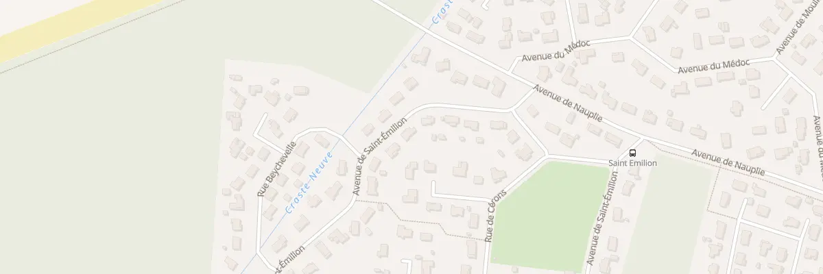 Plan du 11 Av de Saint-Émilion à Martignas-sur-Jalle