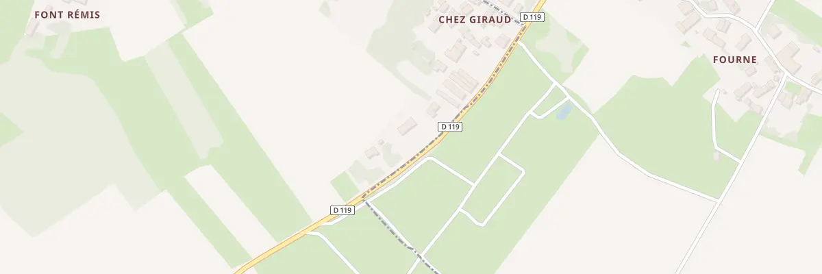 Plan du 22 Rue des Châtaigniers à Corme-Royal