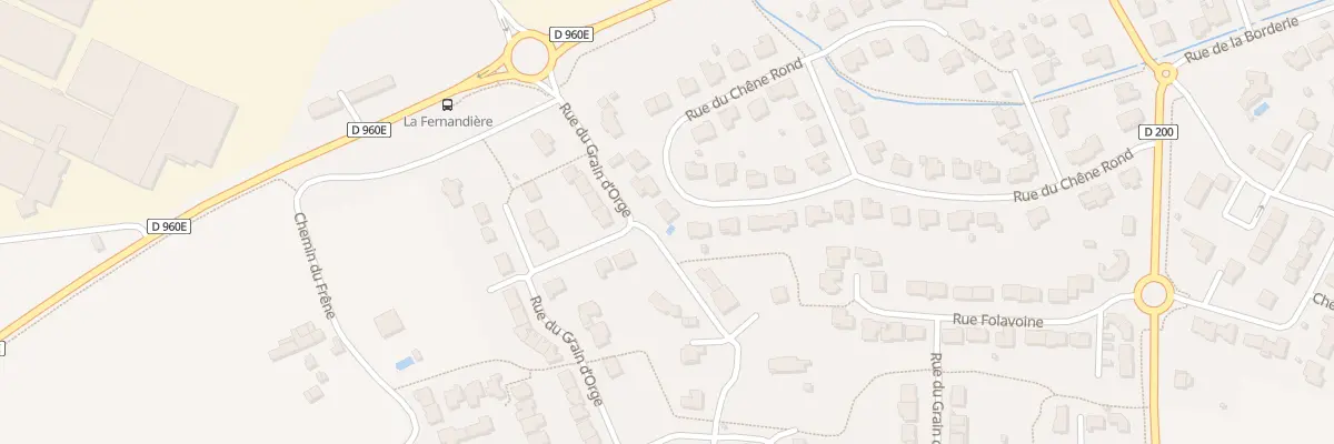 Plan du 32 Rue du Chêne Rond à Nuaillé