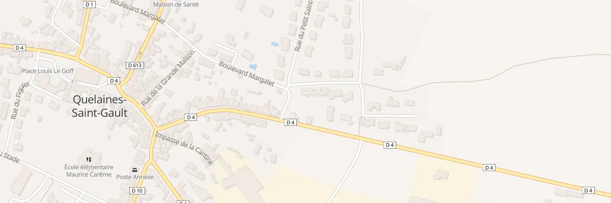 Plan du 39 Rue du Petit St Nazaire à Quelaines-Saint-Gault