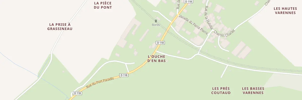 Plan du 29 Rue du Port Paradis à Bords