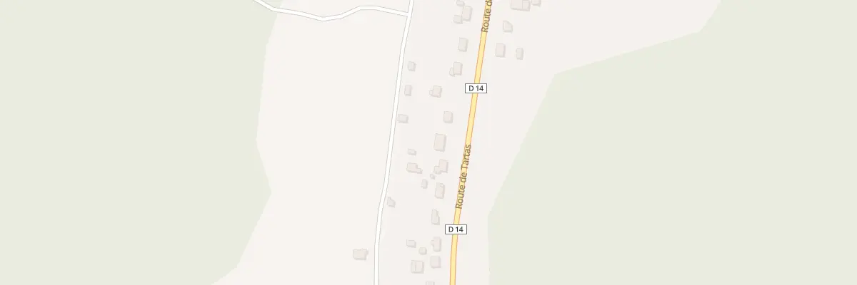 Plan du 1300 Rte de Tartas à Carcen-Ponson