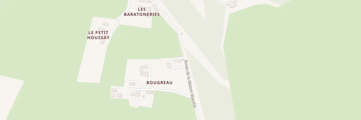 Plan du 872 Rte de la Maison Blanche à Segré-en-Anjou Bleu