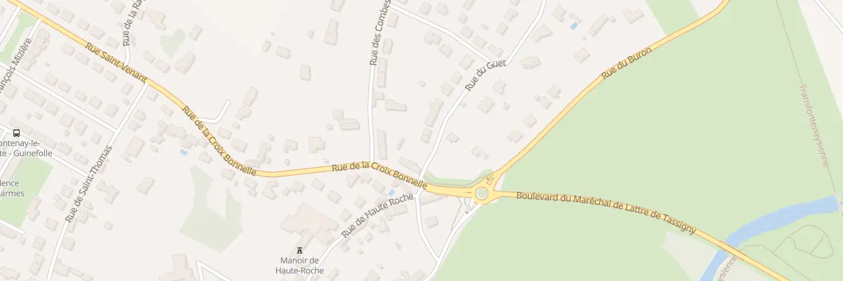 Plan du 3 Rue du guet à Fontenay-le-Comte