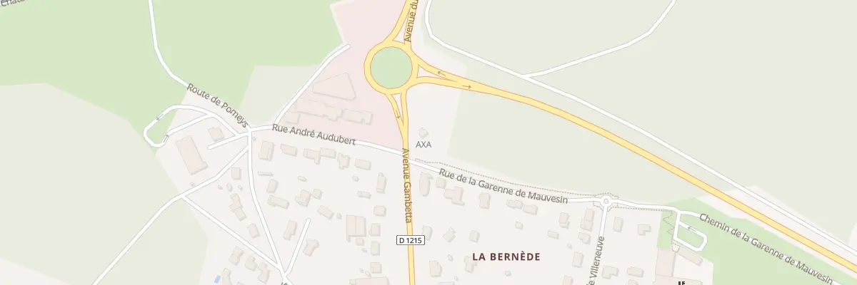 Plan du 2 Rue de la Garenne à Castelnau-de-Médoc
