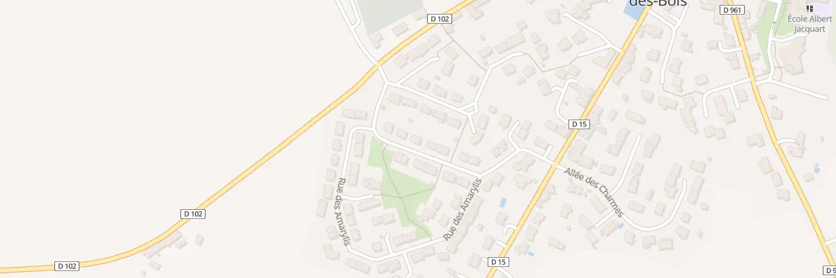 Plan du 6 Rue des Pivoines à Saint-Augustin-des-Bois