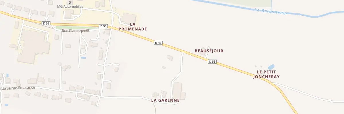 Plan du 5424 La Garenne à Erdre-en-Anjou