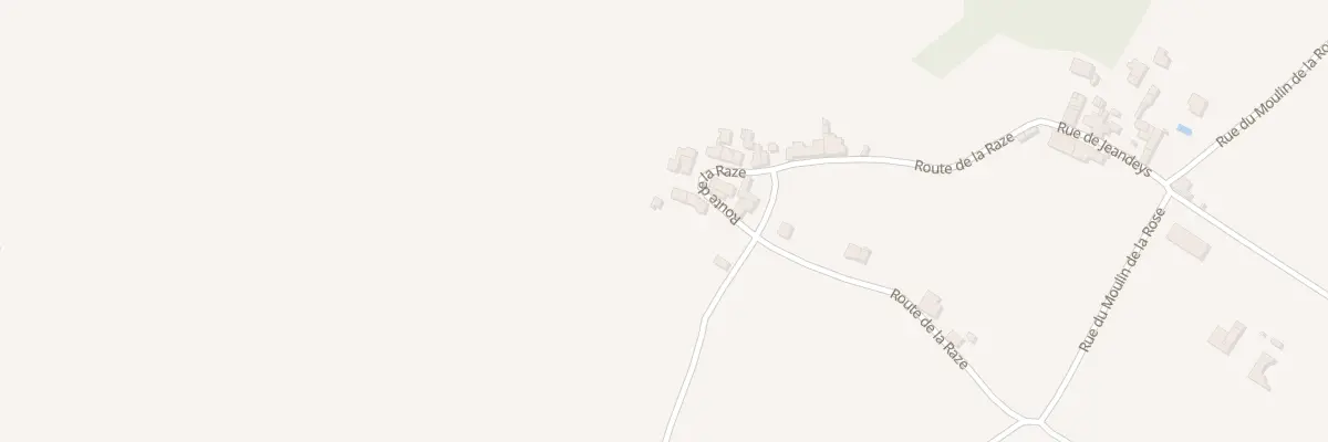 Plan du 3 Rte de la Raze à Saint-Seurin-de-Cadourne