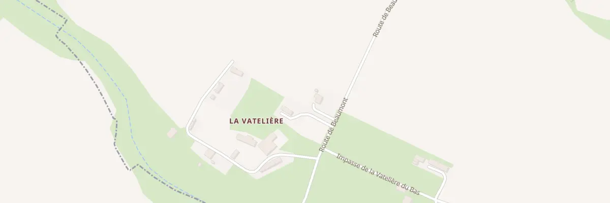 Plan du 5134 La Vateliere à Brémoy