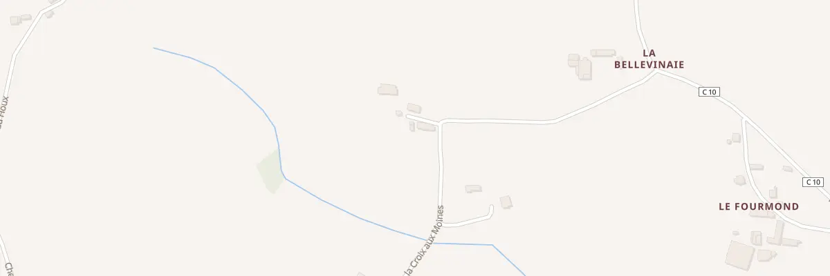 Plan du 357 Les Tesnieres à Mantilly