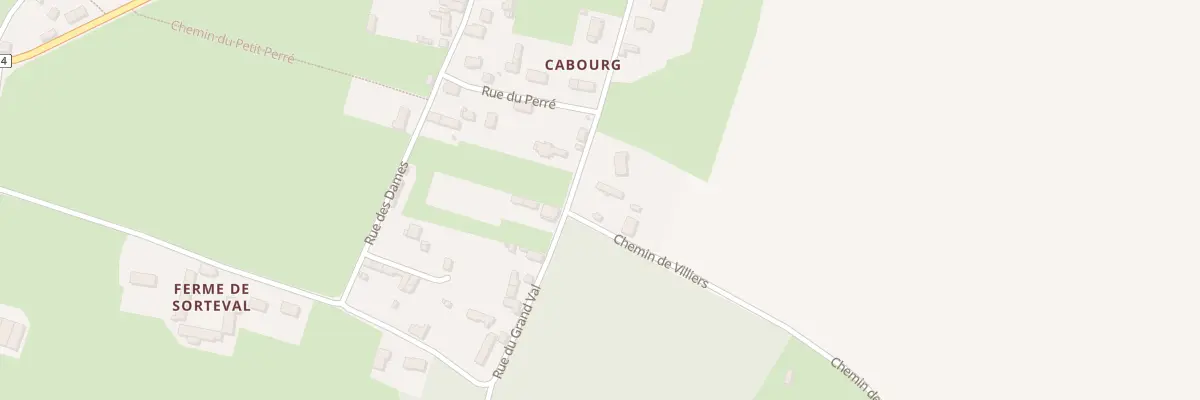 Plan du 19 Rue du Grand Val (Ste Honorine à Aure sur Mer