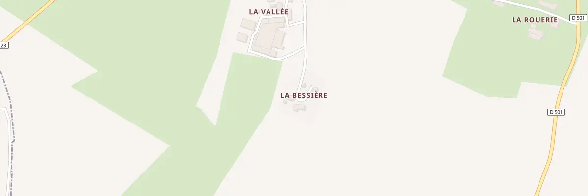 Plan du 415 Che de la Bessière à La Bigottière