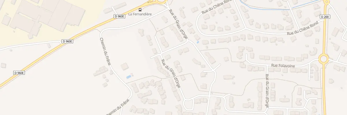 Plan du 48 Rue du Grain d’Orge à Nuaillé