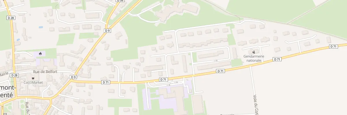Plan du 3 Rue de la Residence du 8 Mai à Caumont-sur-Aure