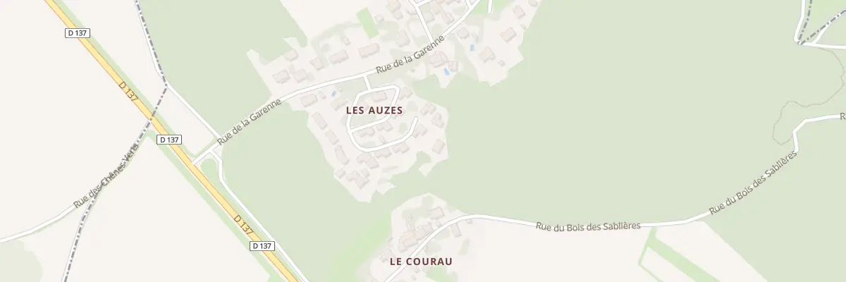Plan du 6 Rue des Auzes à Saint-Porchaire