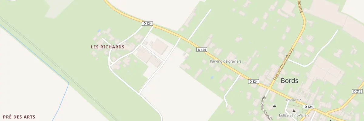 Plan du 28 Rue de la Garenne à Bords