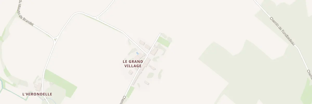 Plan du 10 Che du Grand Village à Soulignonne