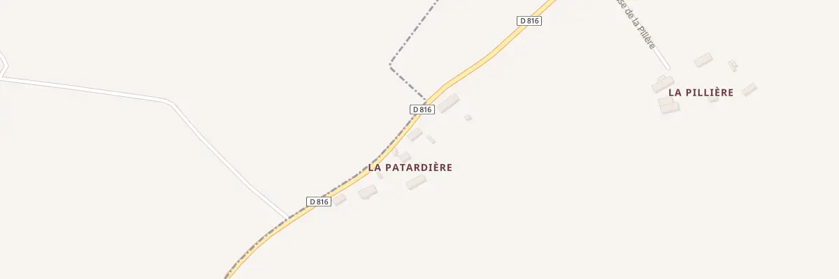 Plan du 14 La Patardiere au Ménil-Ciboult