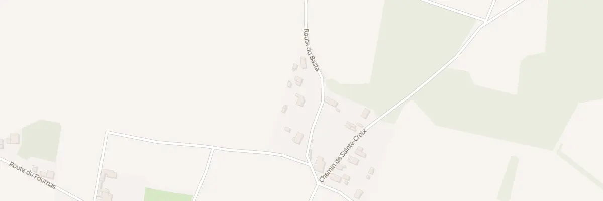Plan du 3 Rte du Basta à Saint-Sauveur